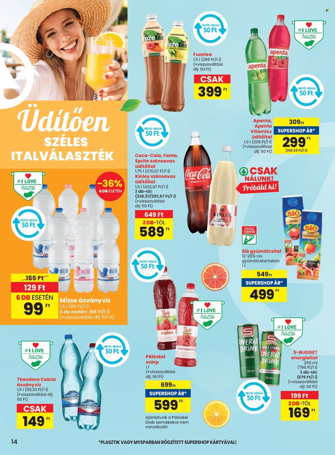 SPAR akciós újságok - 2024.08.29 - 2024.09.04. Oldal 14