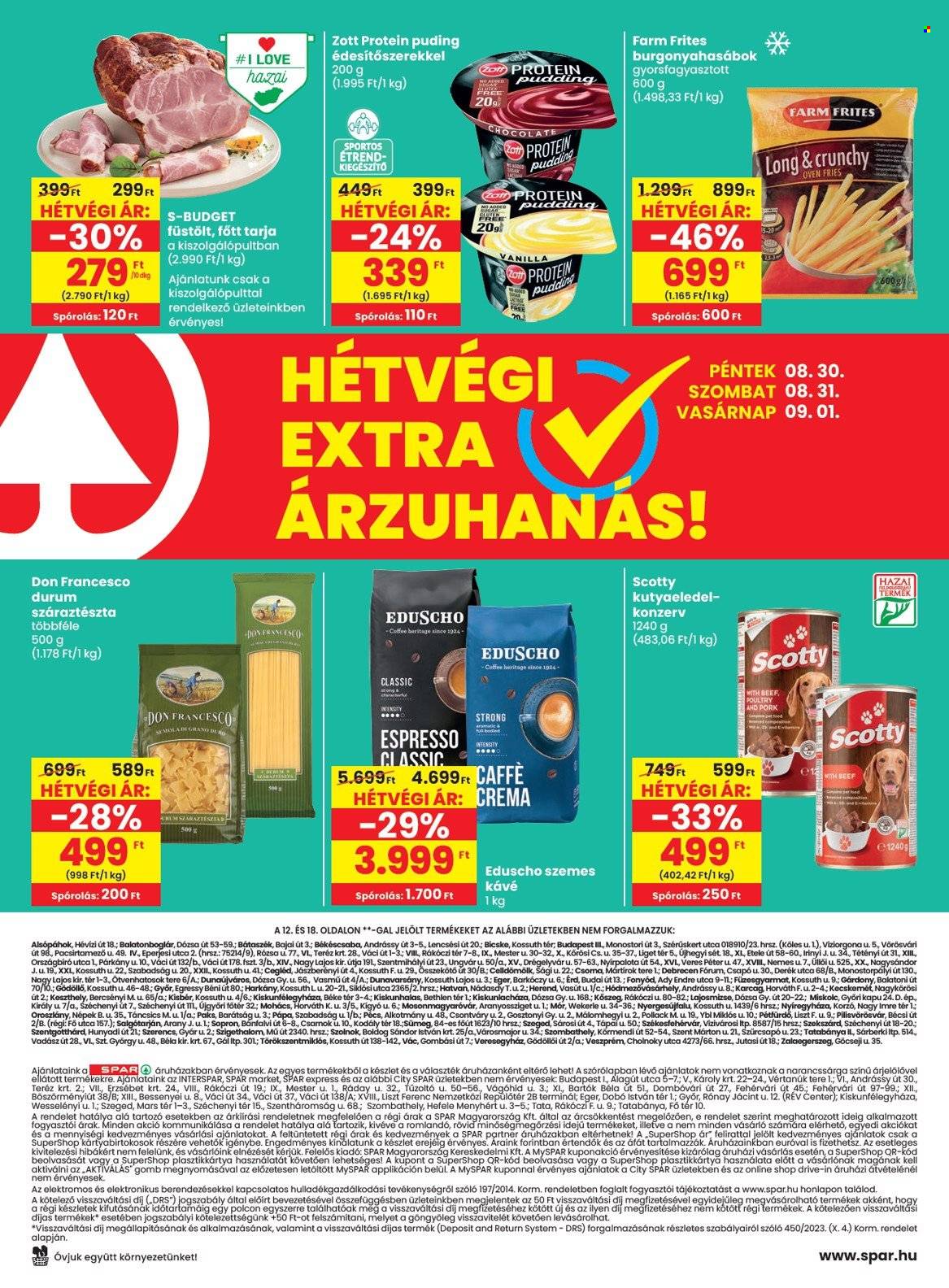 SPAR akciós újságok - 2024.08.29 - 2024.09.04. Oldal 20