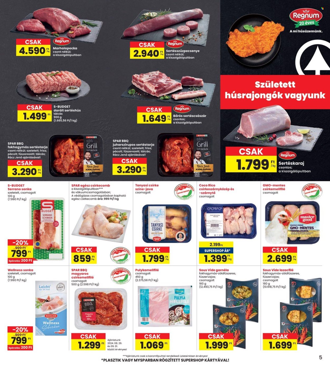 INTERSPAR akciós újságok - 2024.08.29 - 2024.09.04. Oldal 5