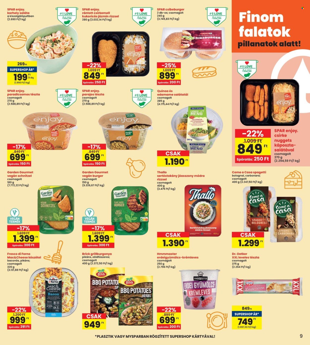 INTERSPAR akciós újságok - 2024.08.29 - 2024.09.04. Oldal 9