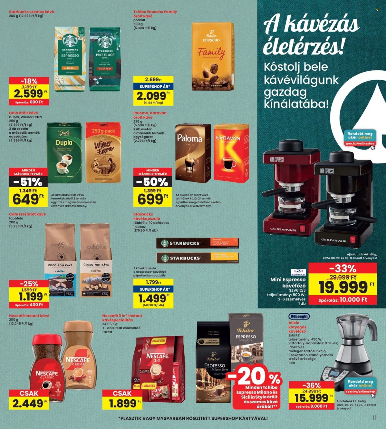 INTERSPAR akciós újságok - 2024.08.29 - 2024.09.04. Oldal 11