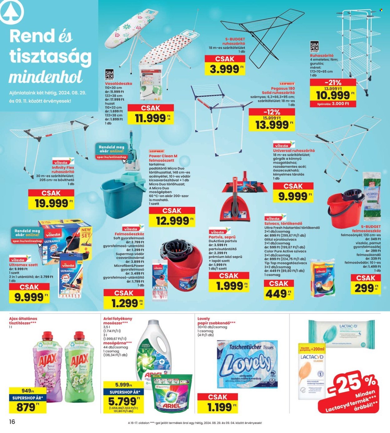 INTERSPAR akciós újságok - 2024.08.29 - 2024.09.04. Oldal 16