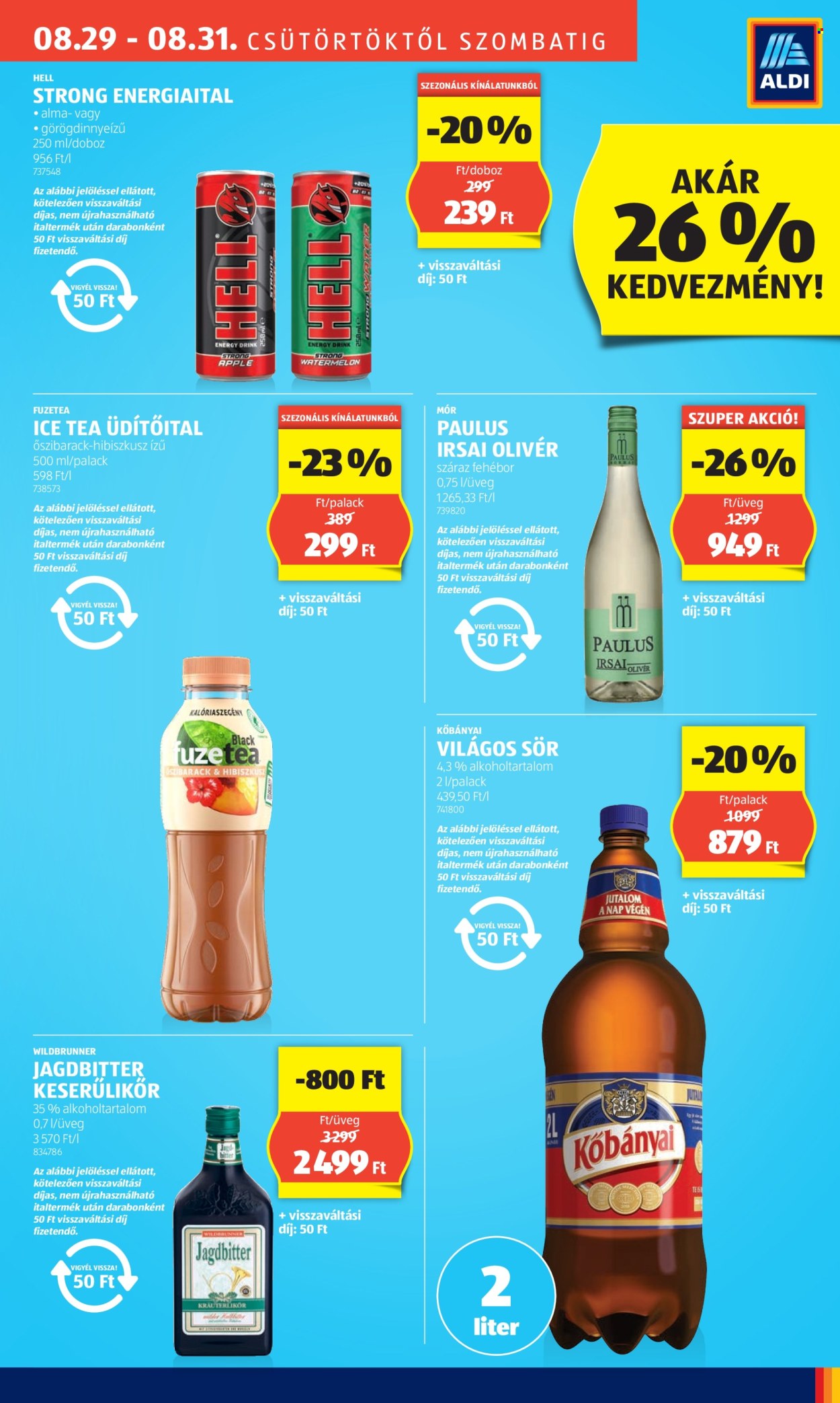Aldi akciós újságok - 2024.08.29 - 2024.08.31. Oldal 5