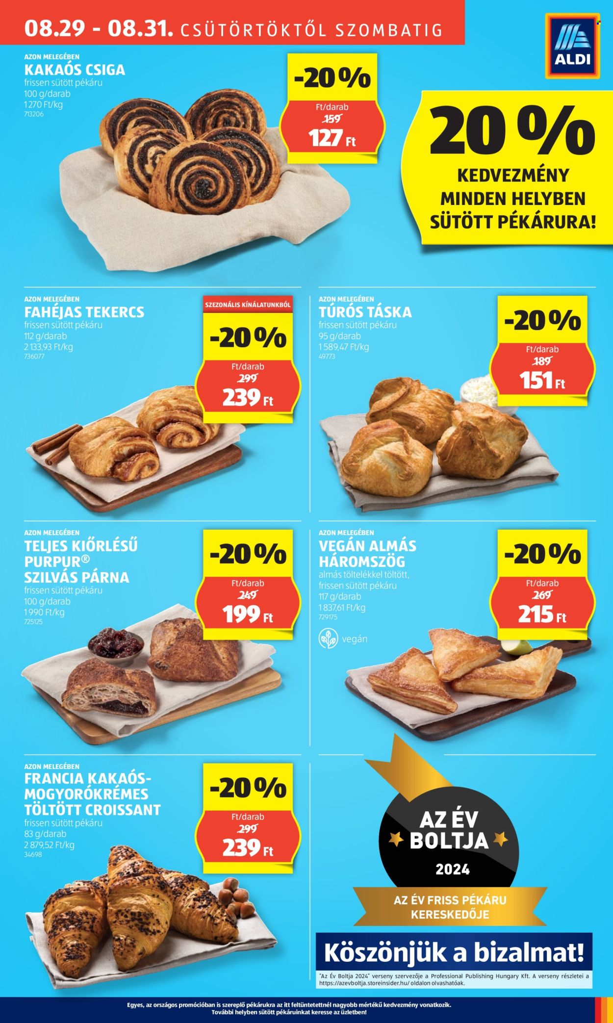 Aldi akciós újságok - 2024.08.29 - 2024.08.31. Oldal 9