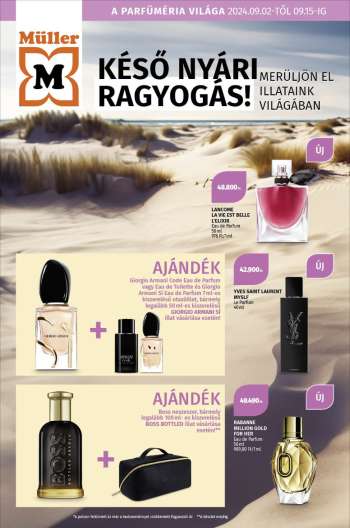 Újság Müller - 2024.09.02 - 2024.09.15.