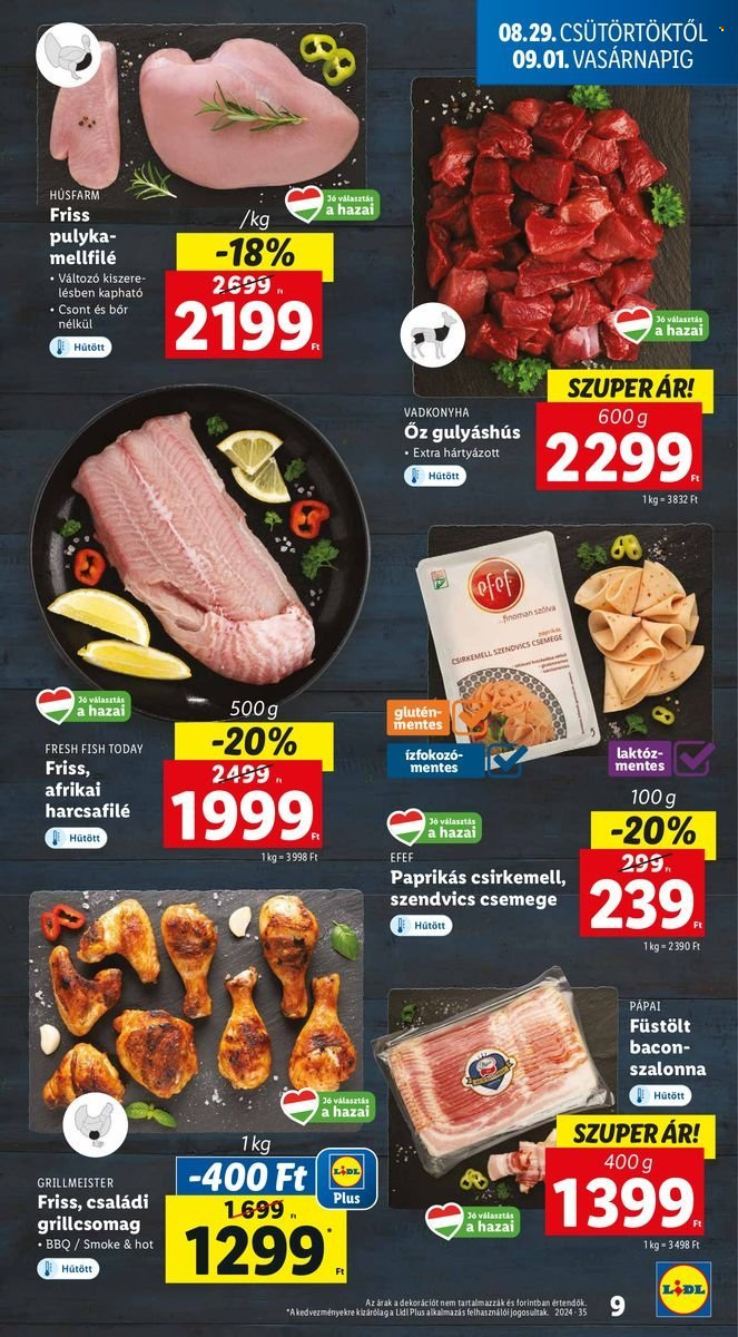 Lidl akciós újságok - 2024.08.29 - 2024.09.04. Oldal 9