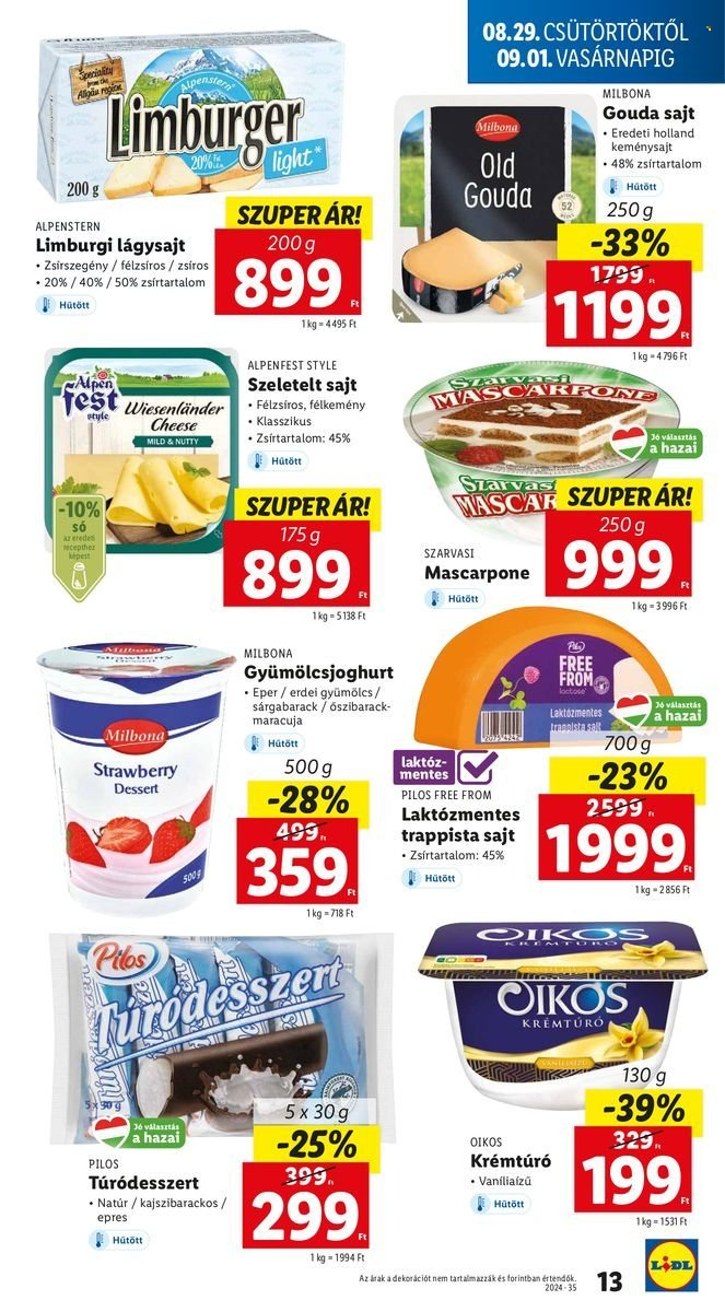 Lidl akciós újságok - 2024.08.29 - 2024.09.04. Oldal 13