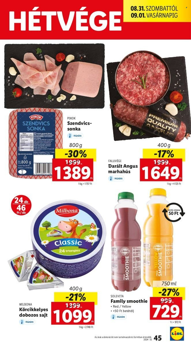 Lidl akciós újságok - 2024.08.29 - 2024.09.04. Oldal 45