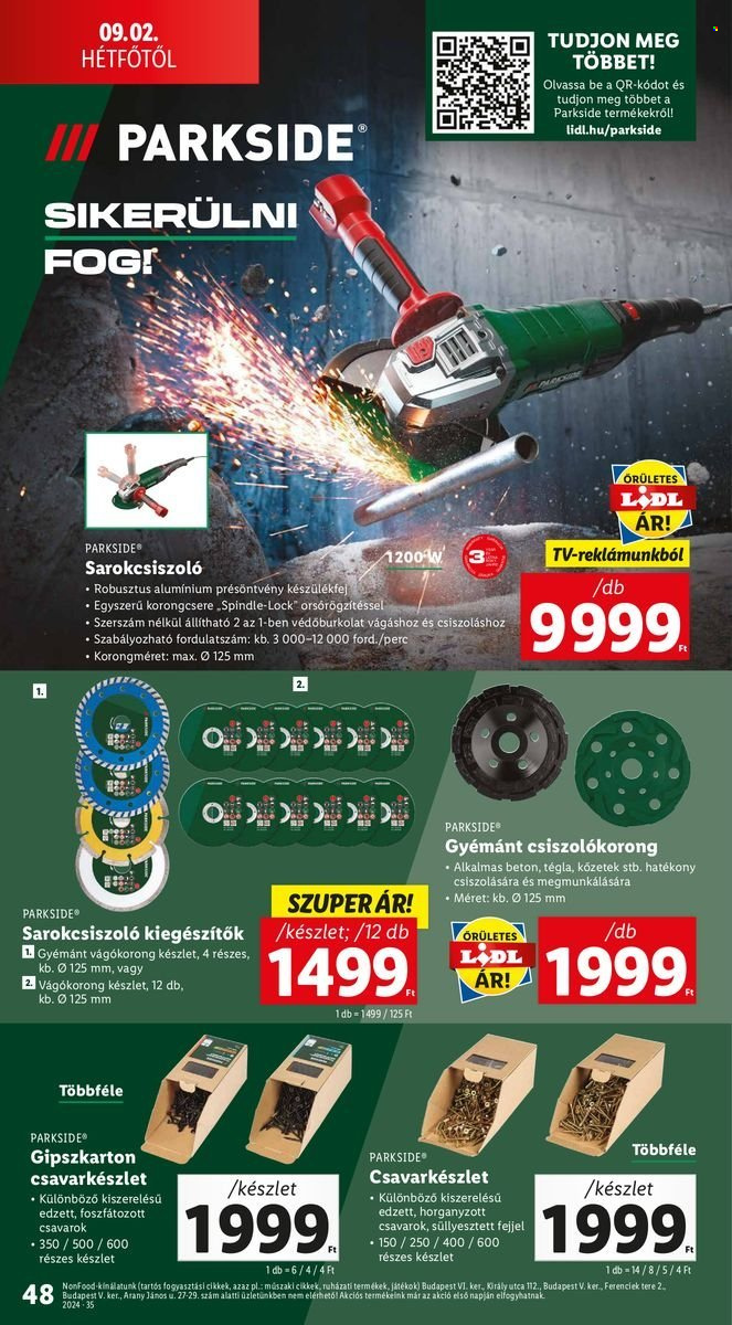 Lidl akciós újságok - 2024.08.29 - 2024.09.04. Oldal 48