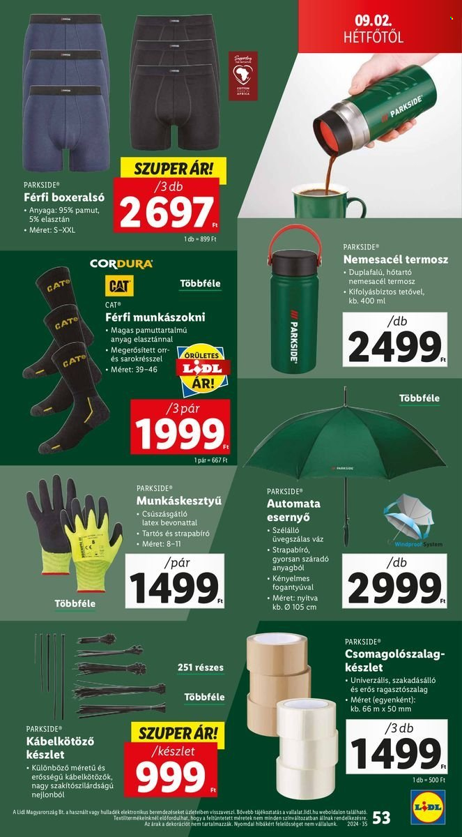 Lidl akciós újságok - 2024.08.29 - 2024.09.04. Oldal 53
