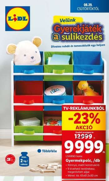 Újság Lidl - 2024.08.29 - 2024.09.04.