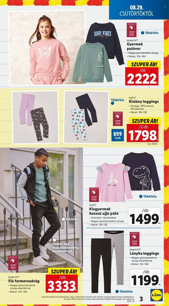 Lidl akciós újságok - 2024.08.29 - 2024.09.04. Oldal 3