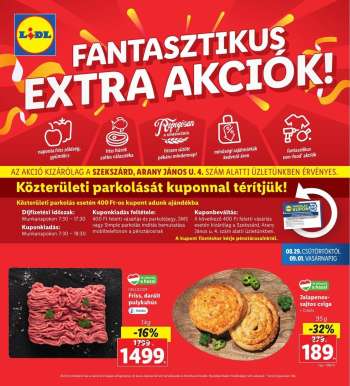 Újság Lidl - 2024.08.29 - 2024.09.01.