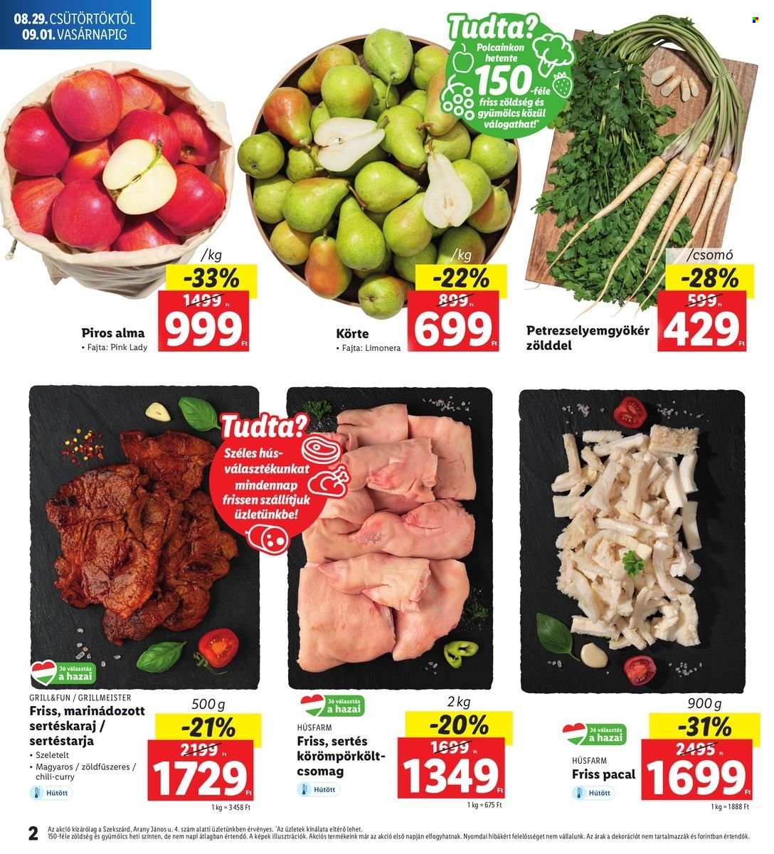 Lidl akciós újságok - 2024.08.29 - 2024.09.01. Oldal 2