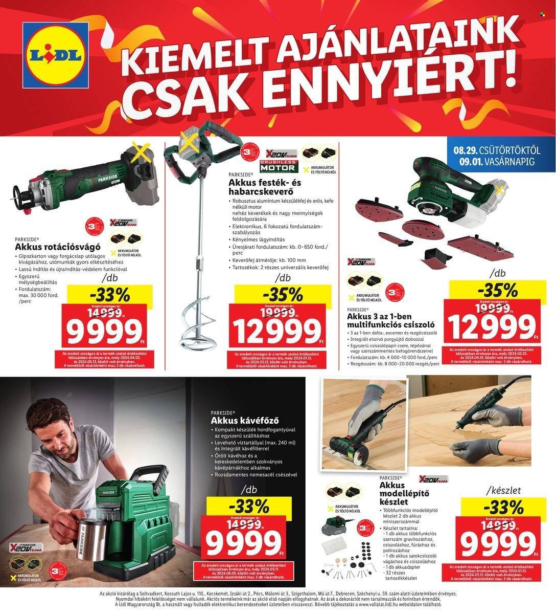 Lidl akciós újságok - 2024.08.29 - 2024.09.01. Oldal 4