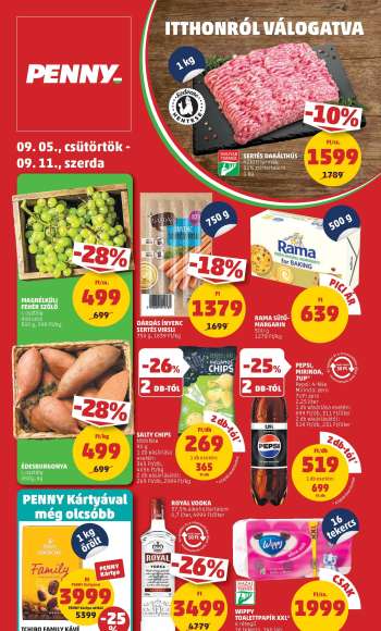 Újság Penny Market - 2024.09.05 - 2024.09.11.