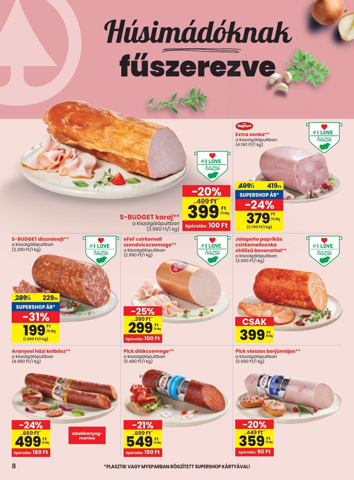 SPAR akciós újságok - 2024.09.05 - 2024.09.11. Oldal 8