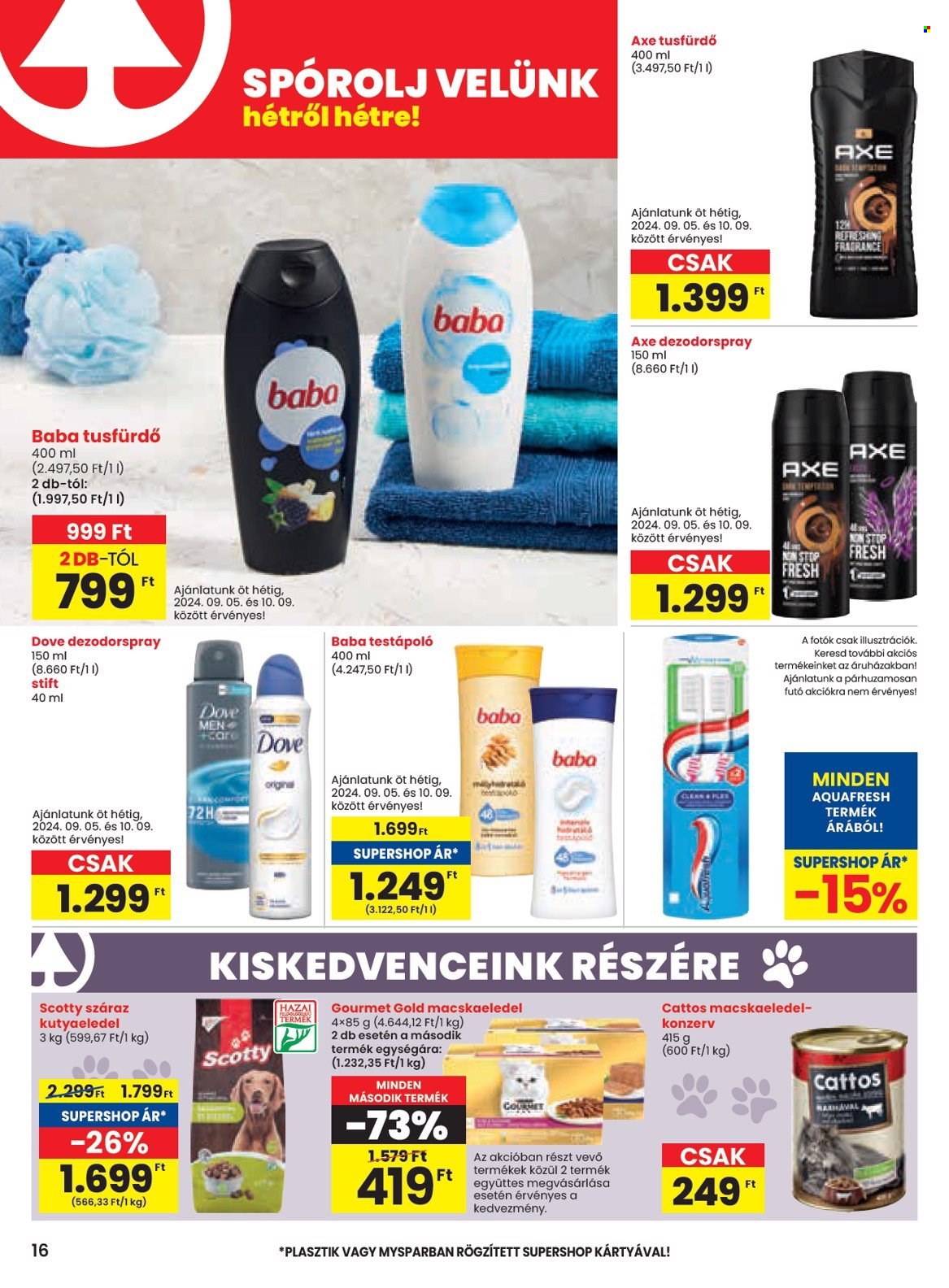 SPAR akciós újságok - 2024.09.05 - 2024.09.11. Oldal 16