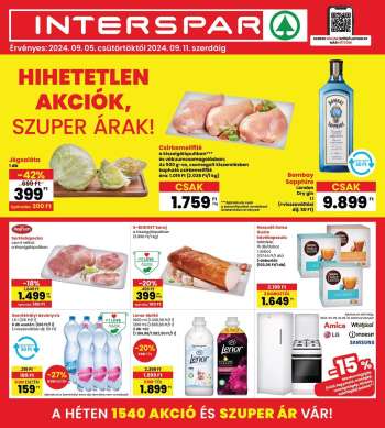 Újság INTERSPAR - 2024.09.05 - 2024.09.11.