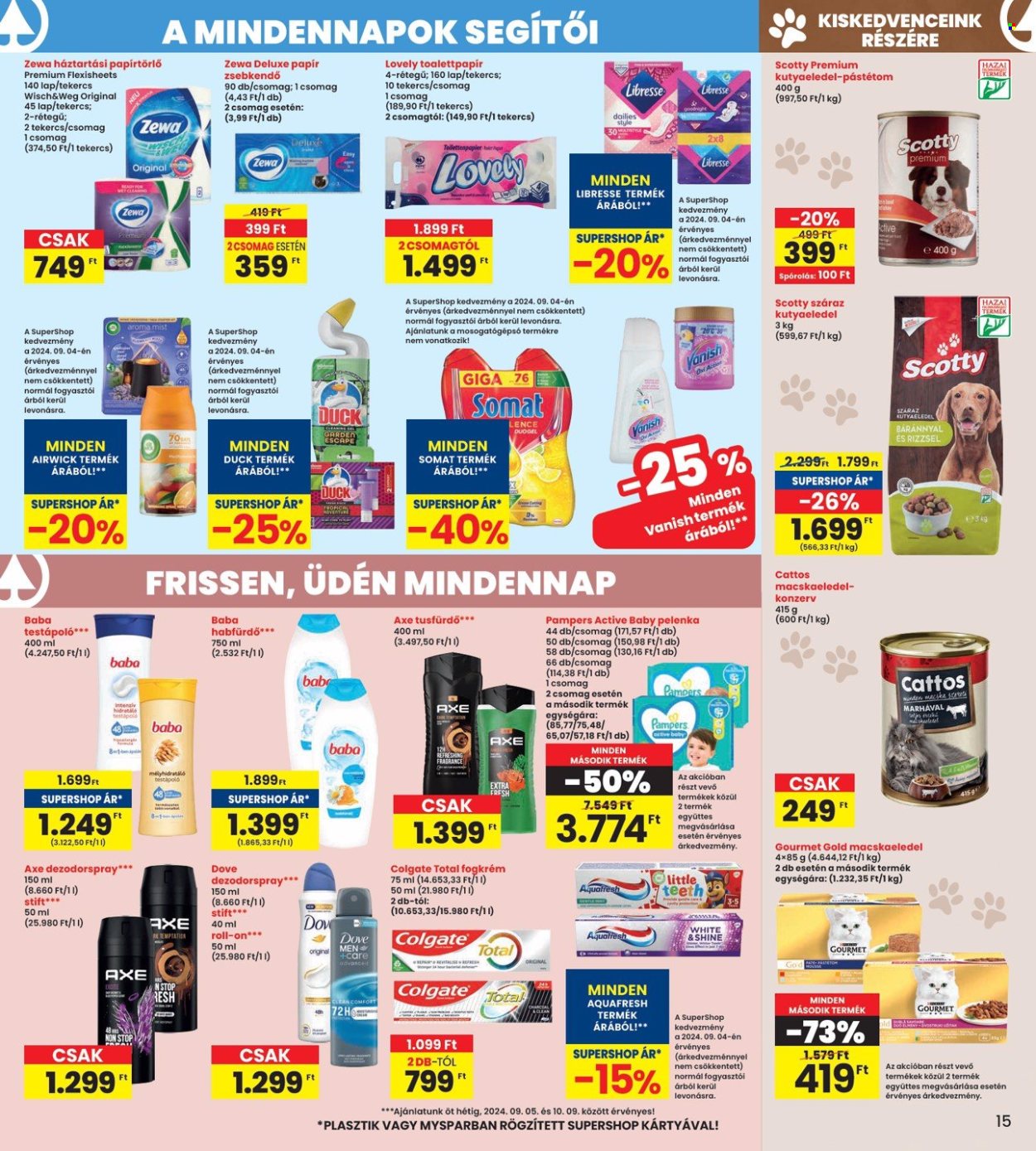 INTERSPAR akciós újságok - 2024.09.05 - 2024.09.11. Oldal 15