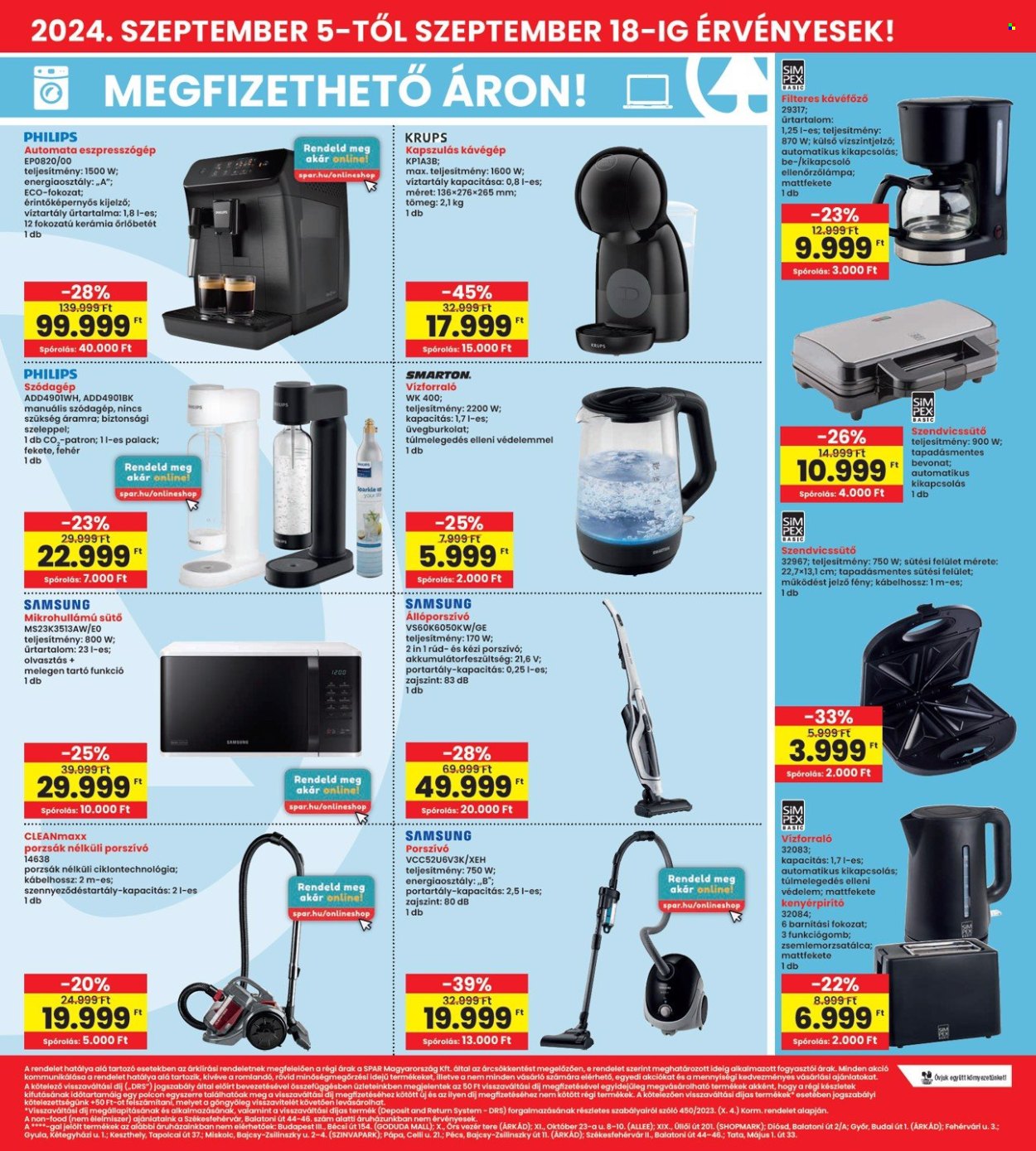 INTERSPAR akciós újságok - 2024.09.05 - 2024.09.11. Oldal 17