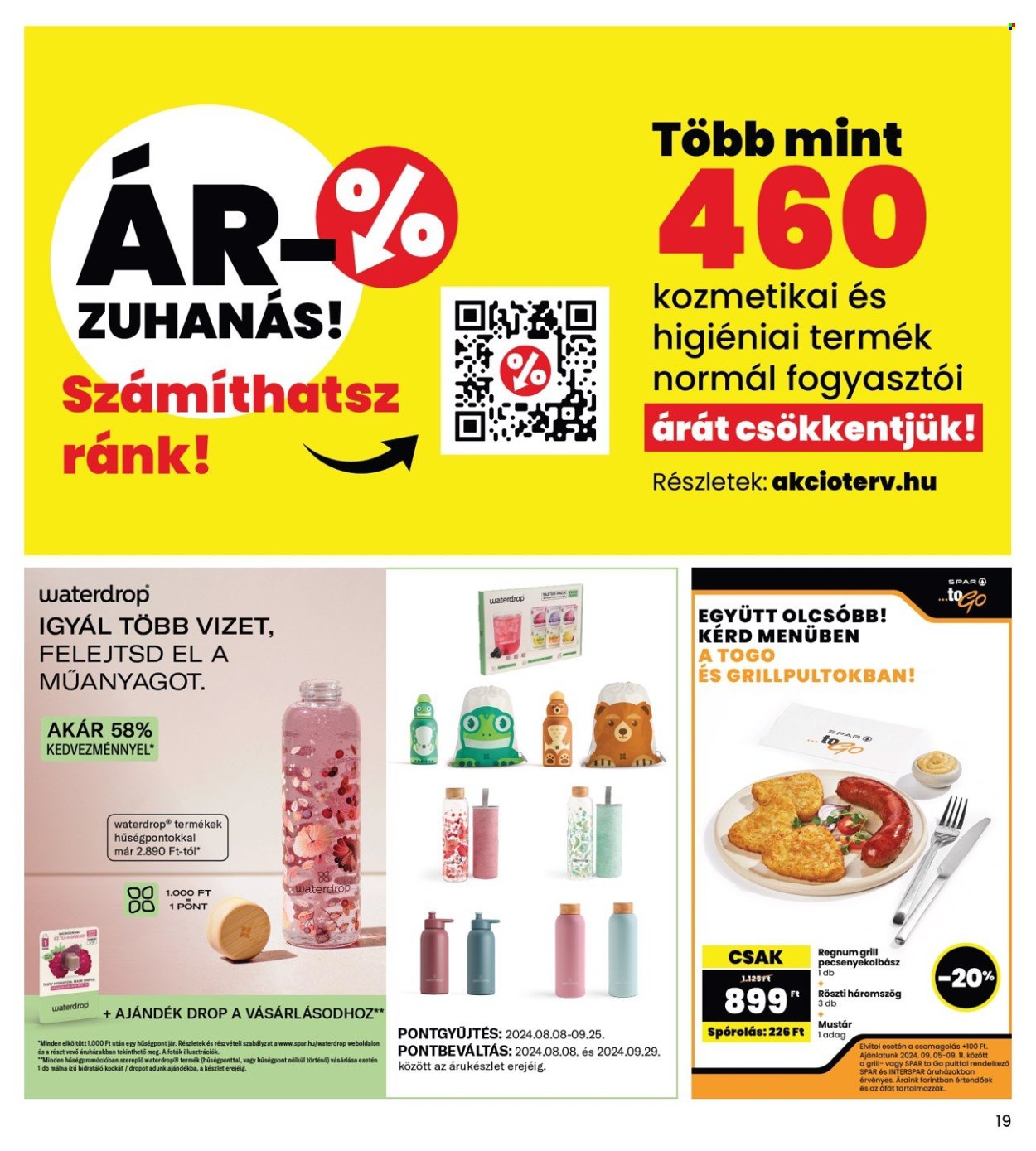 INTERSPAR akciós újságok - 2024.09.05 - 2024.09.11. Oldal 19