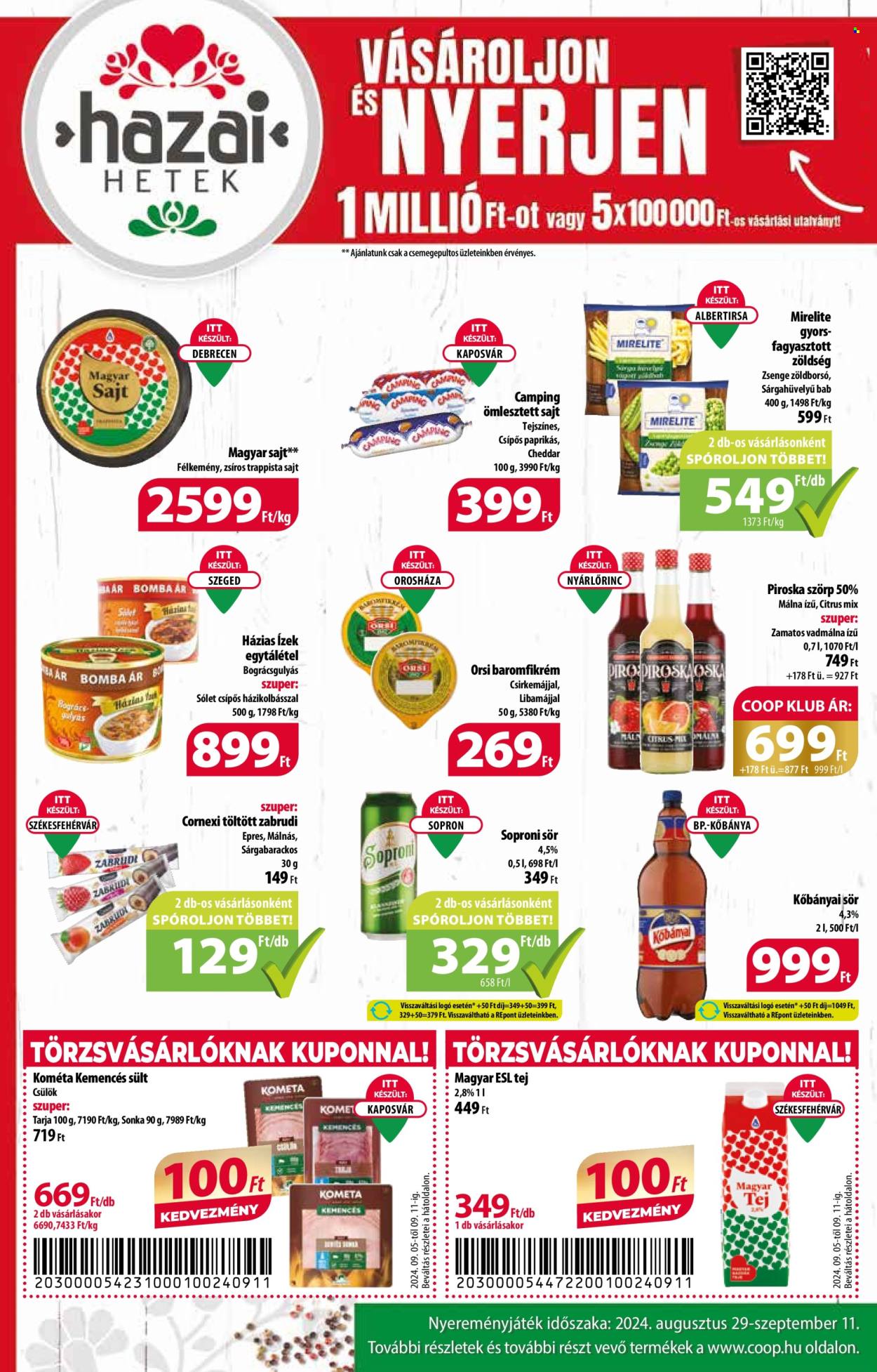 Coop akciós újságok - 2024.09.05 - 2024.09.11. Oldal 2