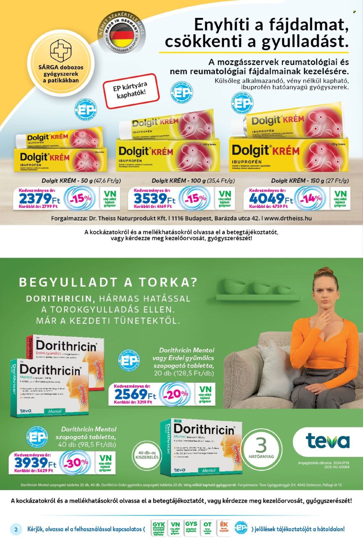 Gyöngy Patikák akciós újságok - 2024.09.01 - 2024.09.30. Oldal 2