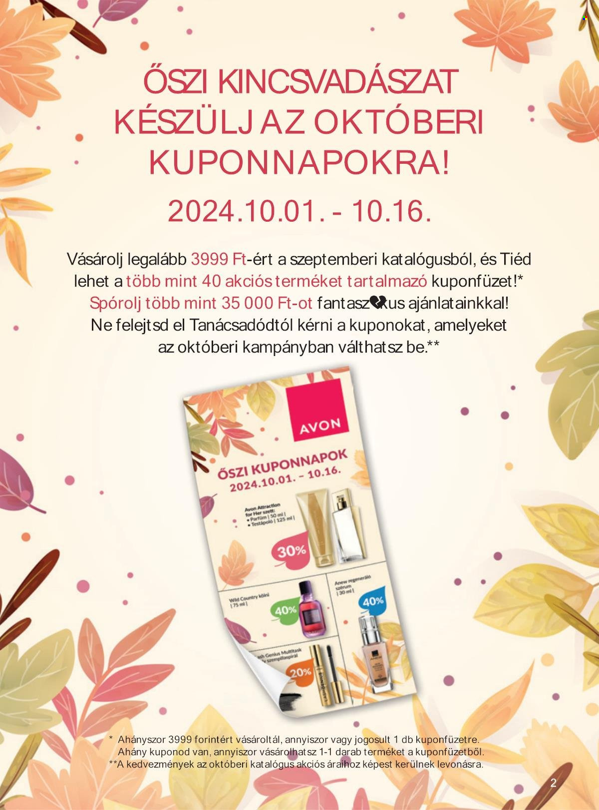 Avon akciós újságok - 2024.09.01 - 2024.09.30. Oldal 2