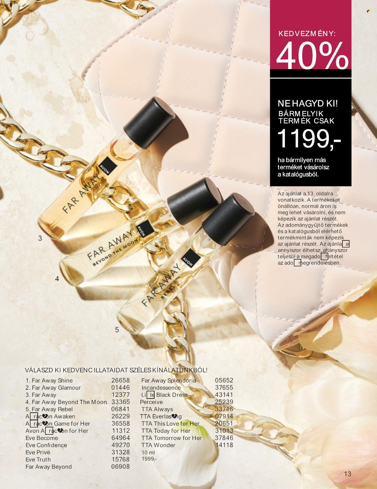 Avon akciós újságok - 2024.09.01 - 2024.09.30. Oldal 13
