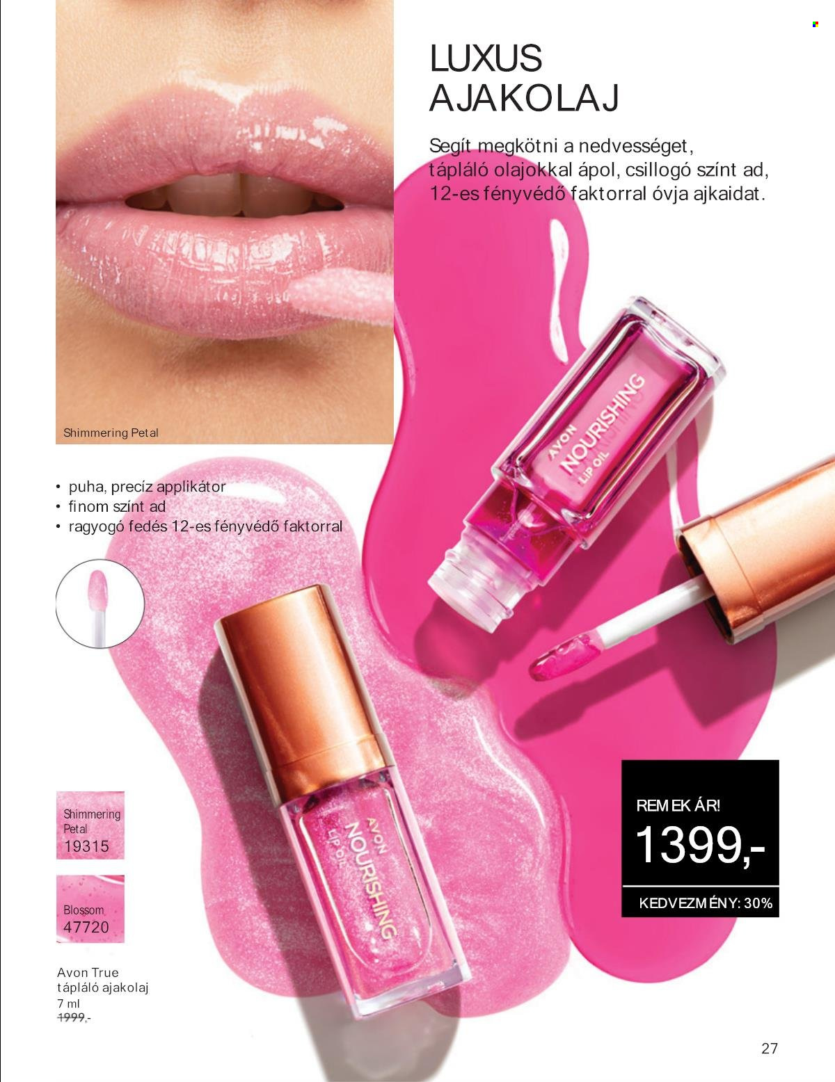 Avon akciós újságok - 2024.09.01 - 2024.09.30. Oldal 27