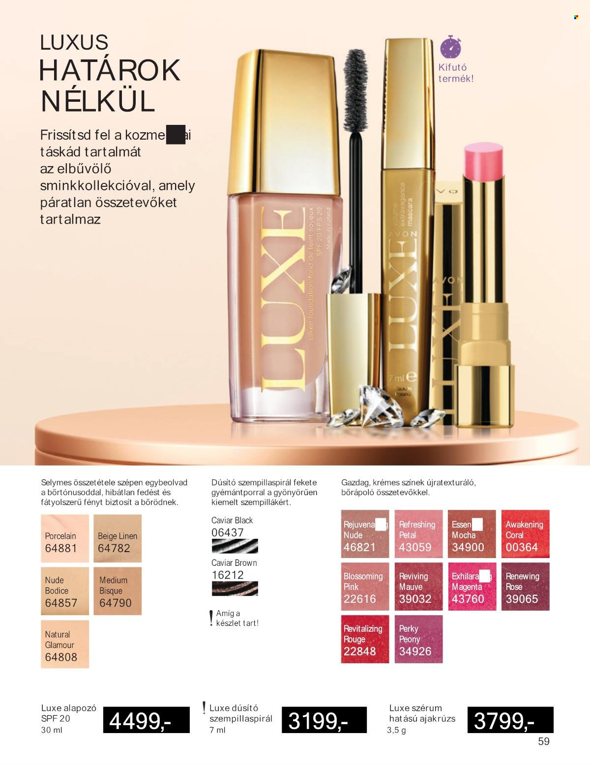 Avon akciós újságok - 2024.09.01 - 2024.09.30. Oldal 59