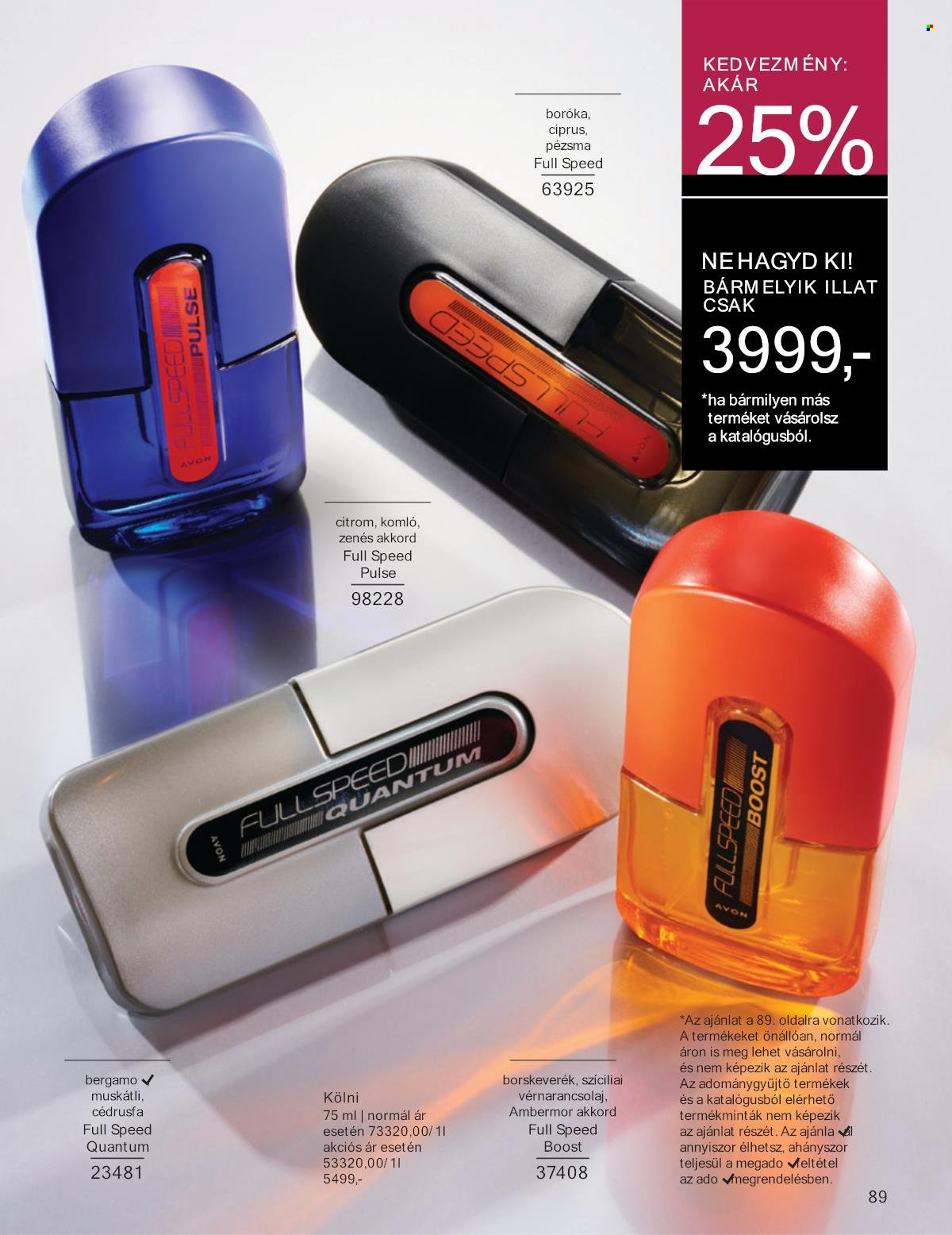 Avon akciós újságok - 2024.09.01 - 2024.09.30. Oldal 89
