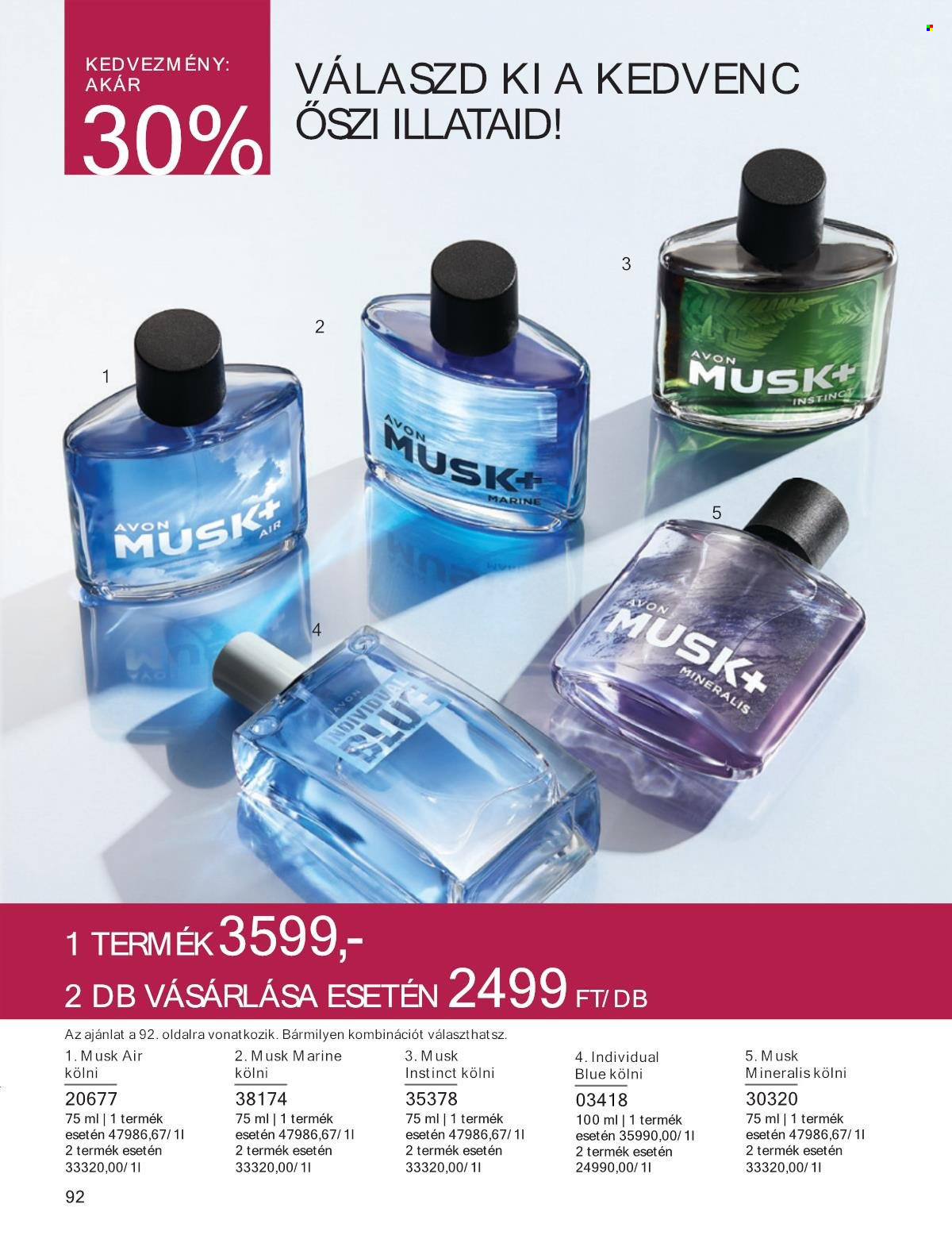 Avon akciós újságok - 2024.09.01 - 2024.09.30. Oldal 92