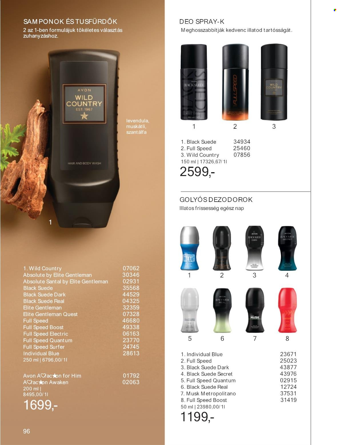 Avon akciós újságok - 2024.09.01 - 2024.09.30. Oldal 96