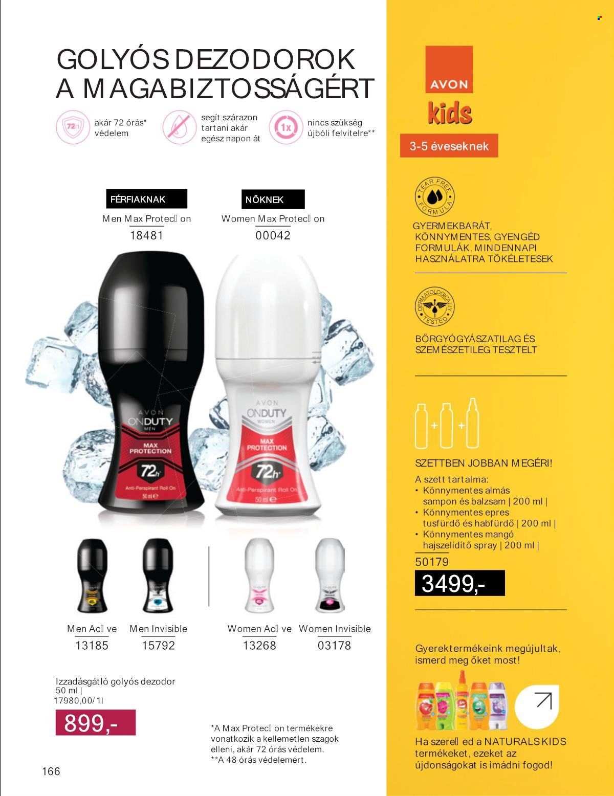 Avon akciós újságok - 2024.09.01 - 2024.09.30. Oldal 166