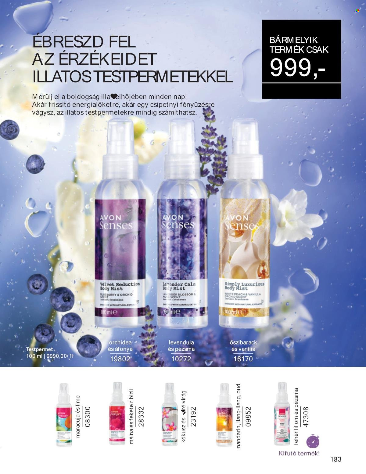 Avon akciós újságok - 2024.09.01 - 2024.09.30. Oldal 183