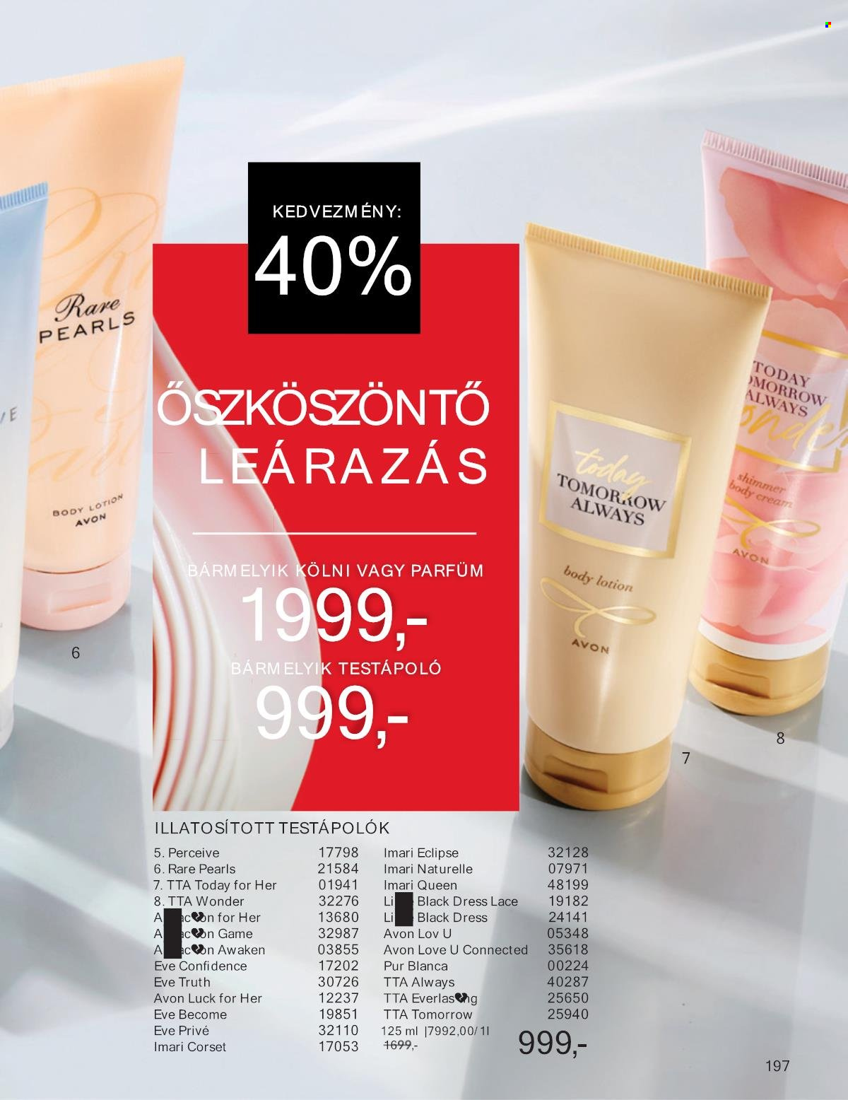 Avon akciós újságok - 2024.09.01 - 2024.09.30. Oldal 197