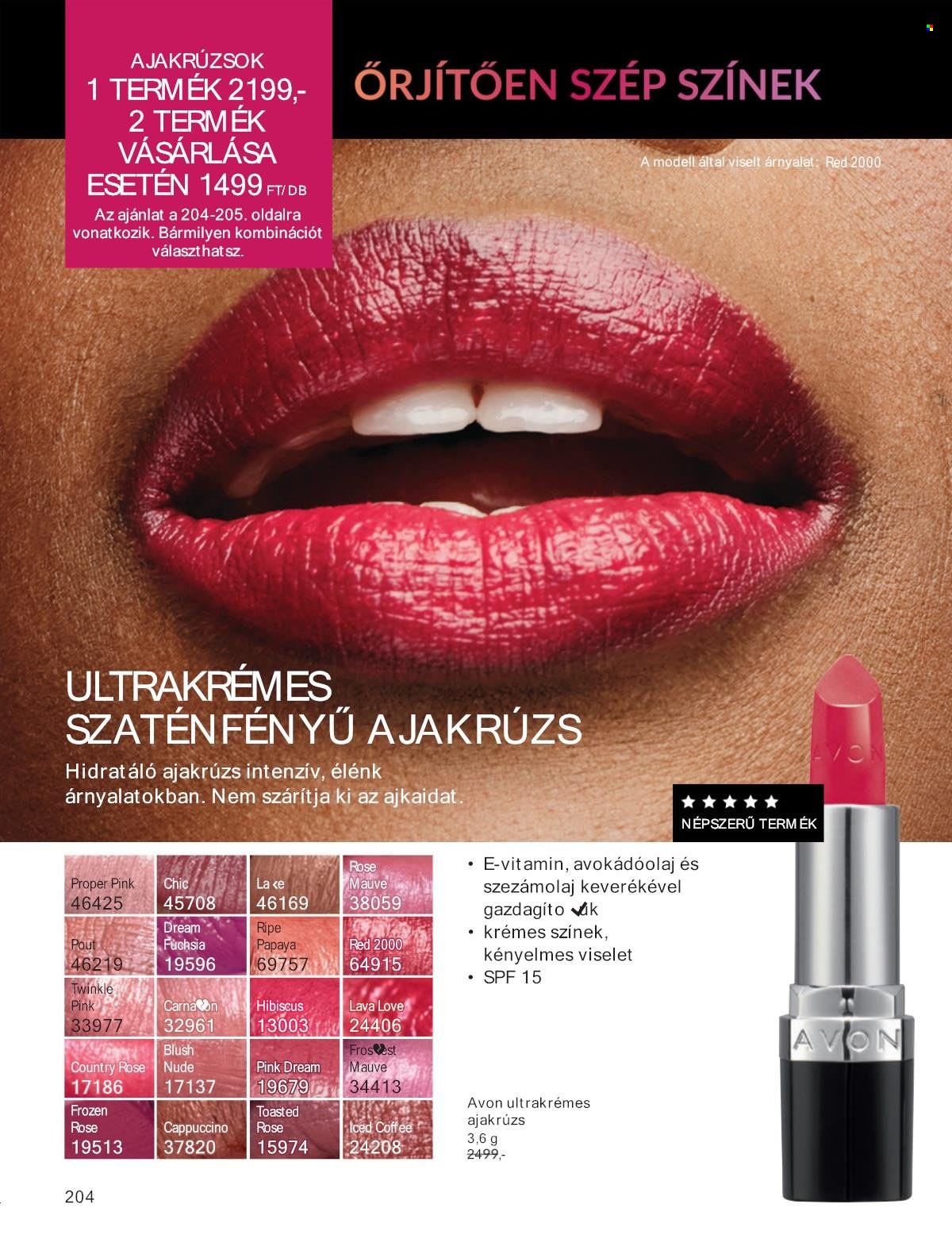 Avon akciós újságok - 2024.09.01 - 2024.09.30. Oldal 204