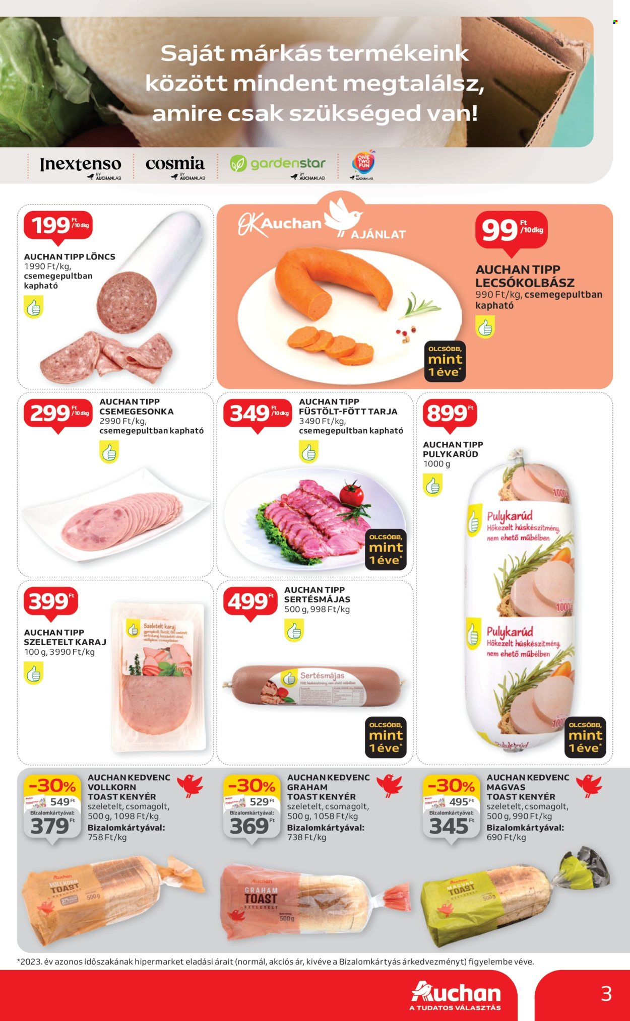 Auchan akciós újságok - 2024.09.05 - 2024.09.18. Oldal 3