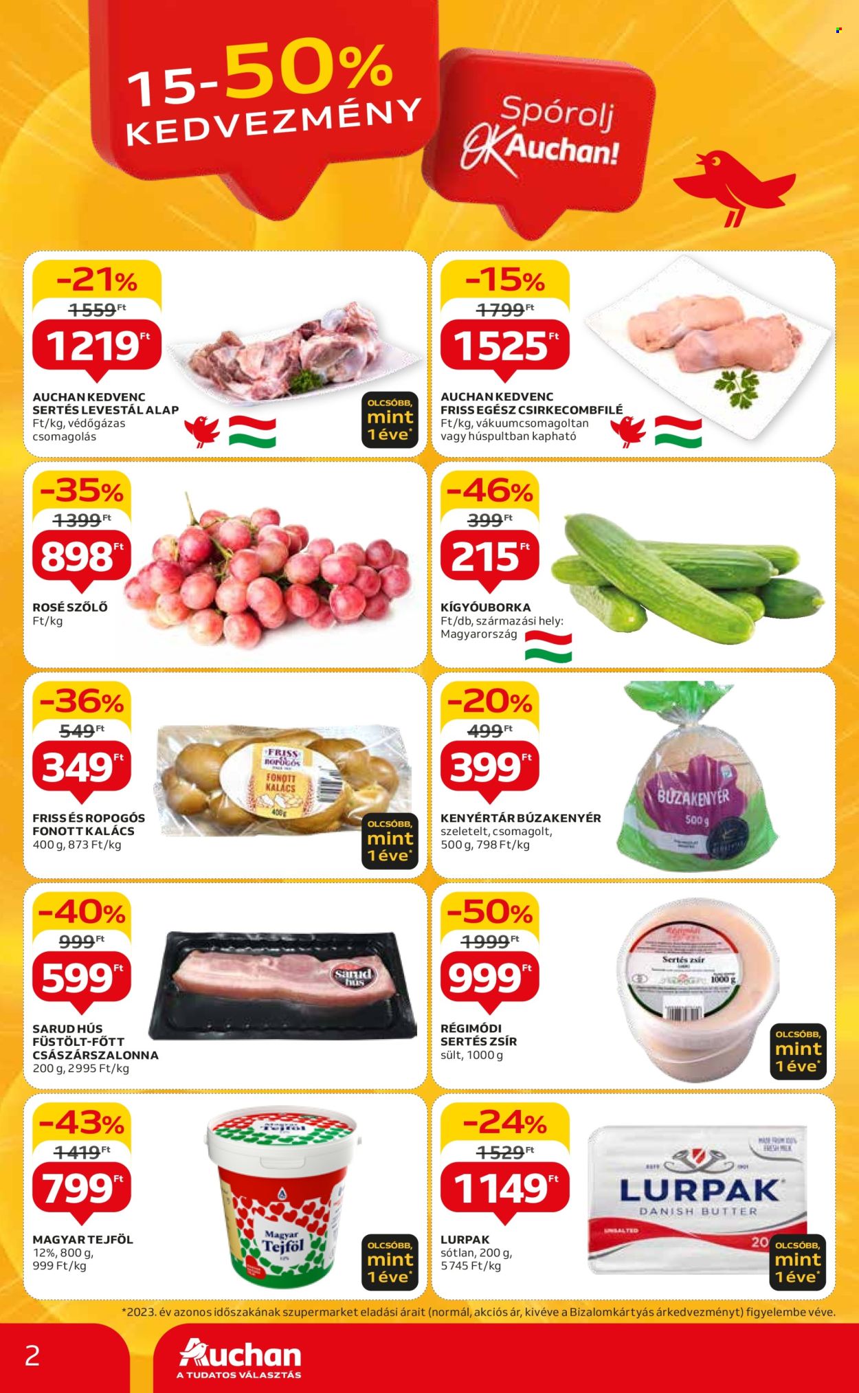 Auchan akciós újságok - 2024.09.05 - 2024.09.11. Oldal 2