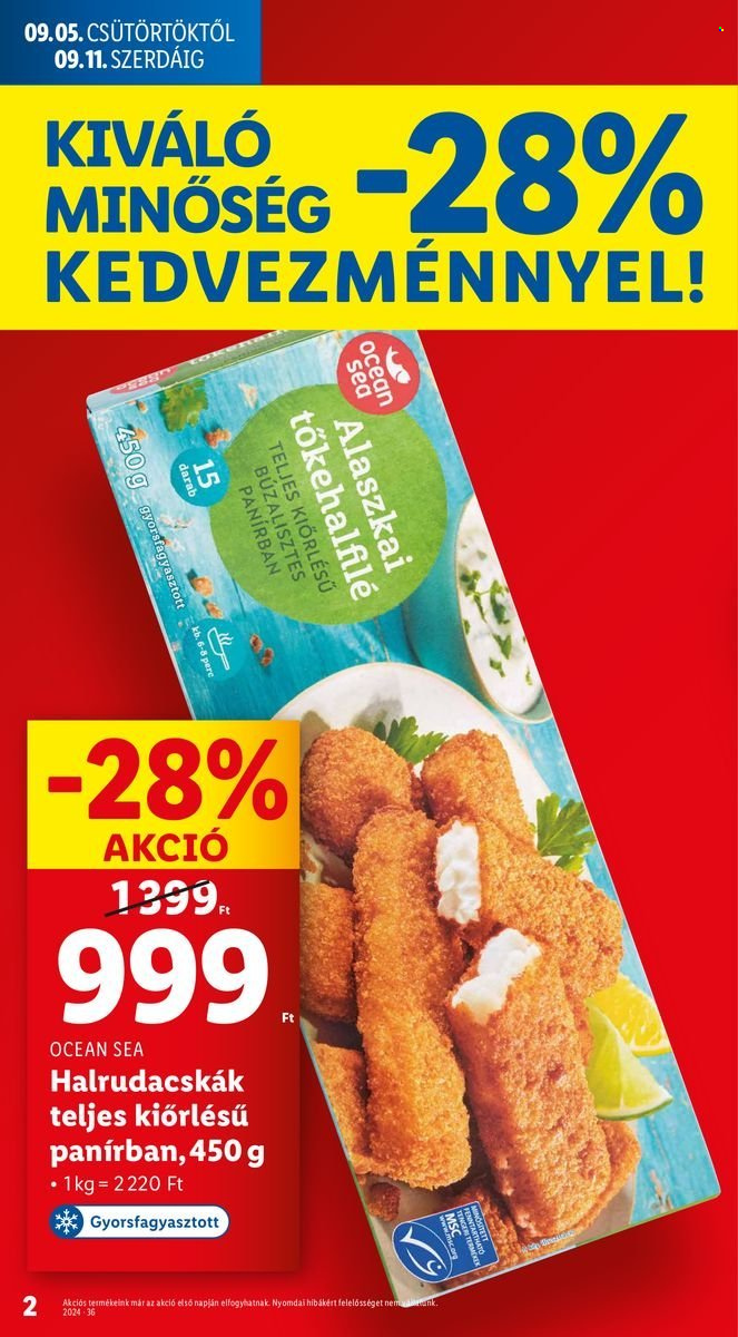 Lidl akciós újságok - 2024.09.05 - 2024.09.11. Oldal 2