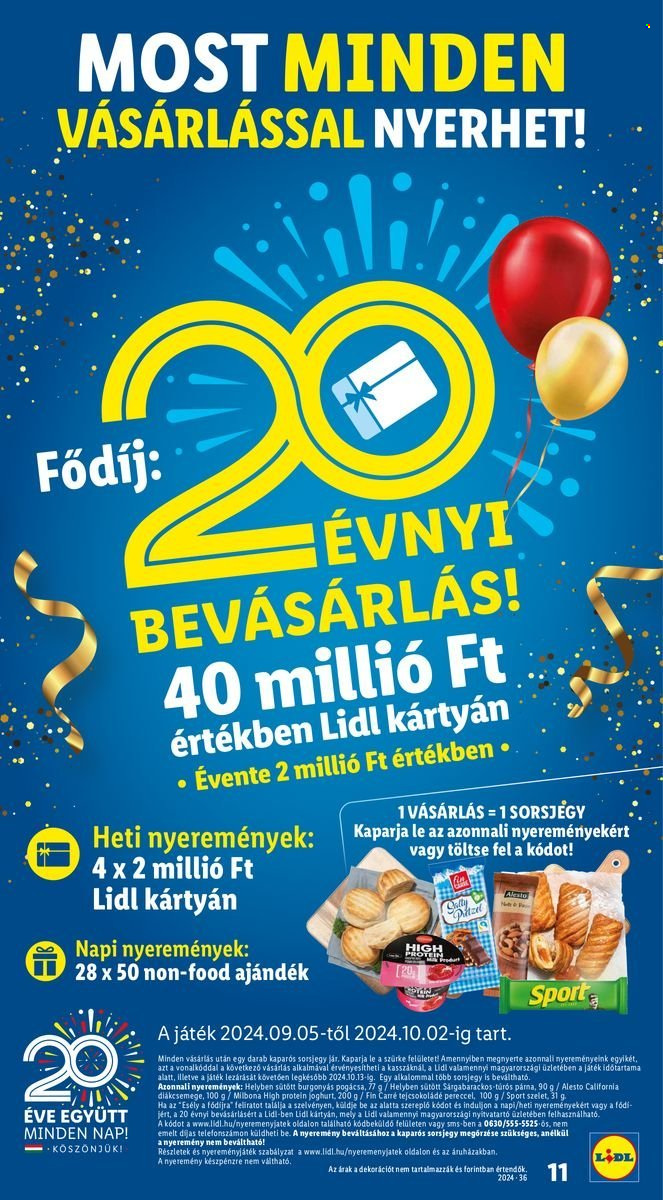 Lidl akciós újságok - 2024.09.05 - 2024.09.11. Oldal 11