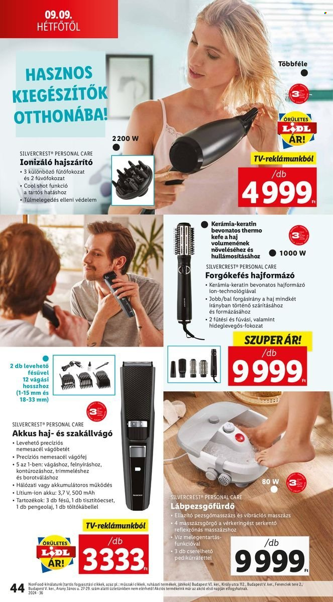 Lidl akciós újságok - 2024.09.05 - 2024.09.11. Oldal 44