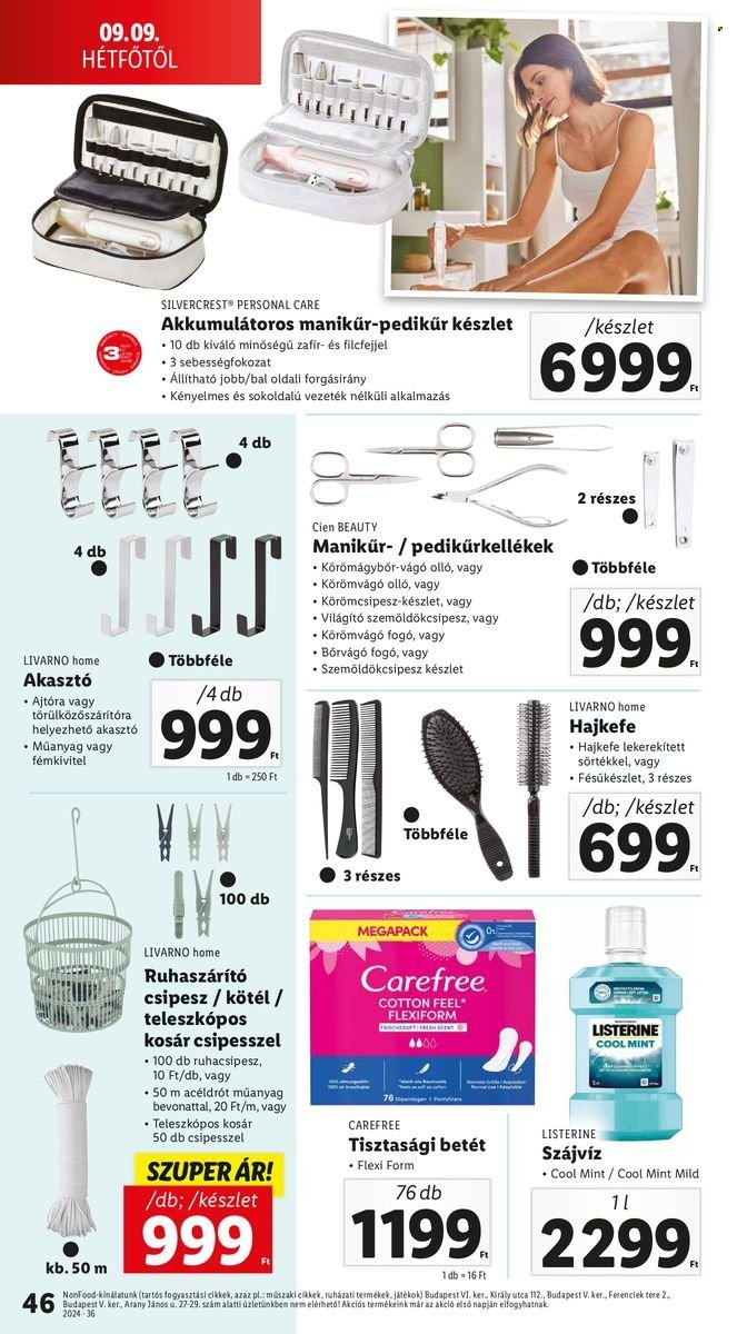 Lidl akciós újságok - 2024.09.05 - 2024.09.11. Oldal 46