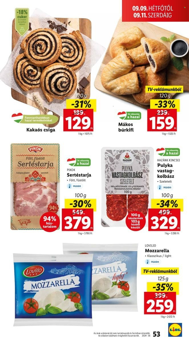 Lidl akciós újságok - 2024.09.05 - 2024.09.11. Oldal 53