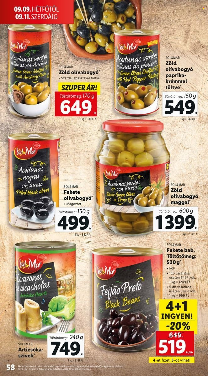 Lidl akciós újságok - 2024.09.05 - 2024.09.11. Oldal 58