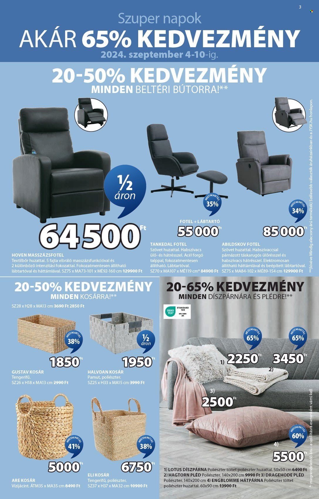 JYSK akciós újságok. Oldal 4