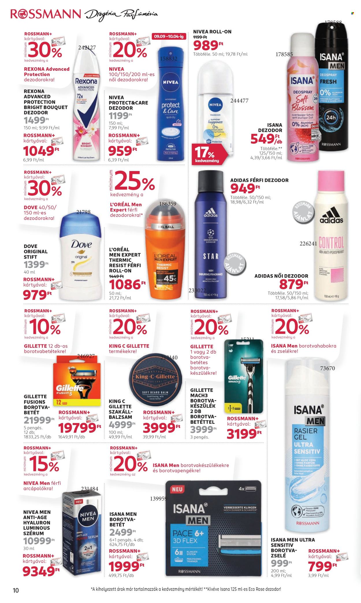 Rossmann akciós újságok - 2024.09.09 - 2024.09.20. Oldal 10