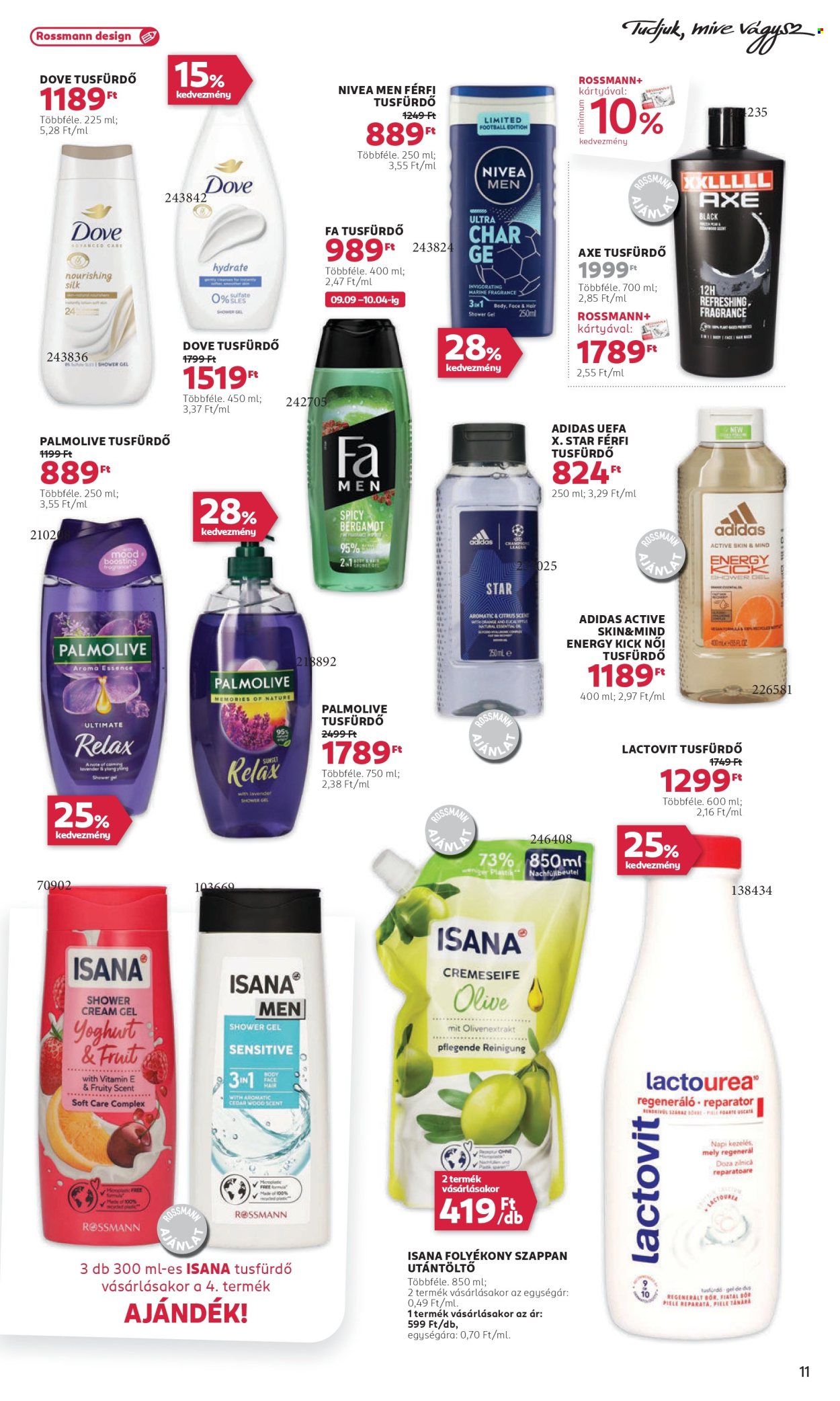 Rossmann akciós újságok - 2024.09.09 - 2024.09.20. Oldal 11